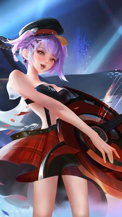 小乔的衣服 音你心动去掉 - 空间壁纸网