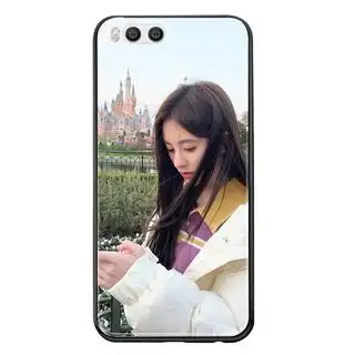 明星鞠婧祎周边适应小米6/6x手机壳米5/5x/5s磨砂软壳红米note4x