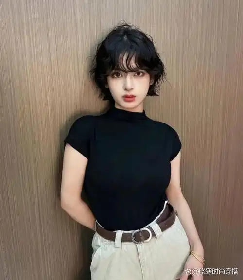 洋气减龄,圆脸也适合