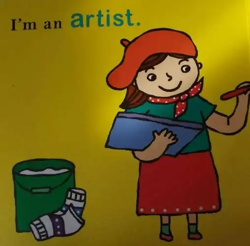 im an artist. 我是一名画家.