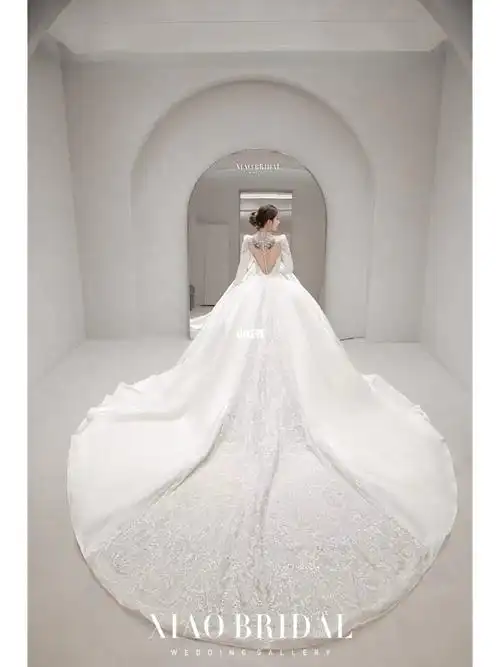 这件婚纱很难不让人心动呀