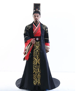 秦始皇演出服出租赁卫子夫同款秦朝皇帝大臣影视戏服中式新郎婚服