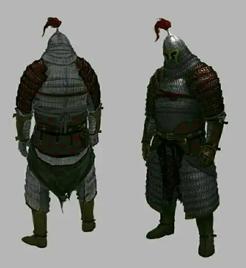 兴趣 手工 铁浮屠和步人甲的区别这些都是铁浮屠,铁浮屠的部件就一块