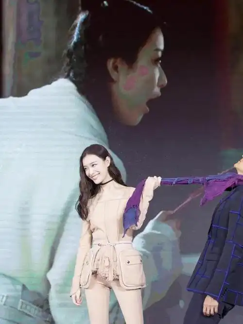 悟空传发布会倪妮新造型