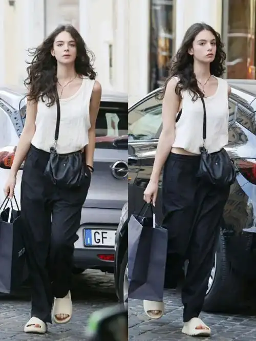 ins欧美明星超模组街拍