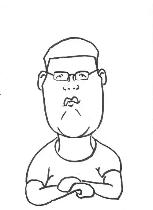 人物肖像简笔画怎么画(一分钟教会你画嫌疑人肖像画)