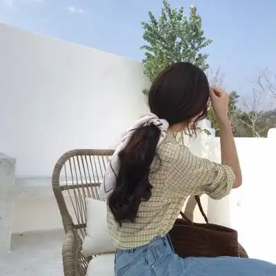 女 背影 侧影 侧脸