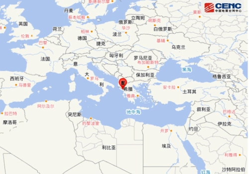希腊发生56级地震希腊在哪里