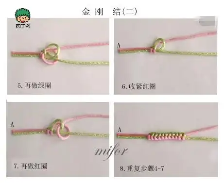 怎样编手链图解