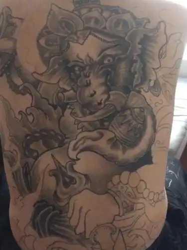 满背象神未完成作品