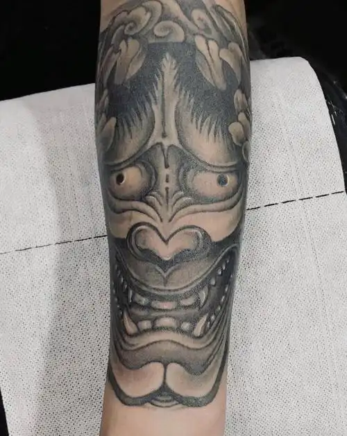 长安林刺青纹身图片_手臂新传统老传统纹身图案