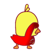 抖音小黄鸭穿李宁跳舞 gif - 一组非常时尚的跳舞鸭_小黄鸭_抖音_跳舞