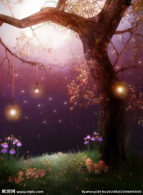 梦幻式背景图片