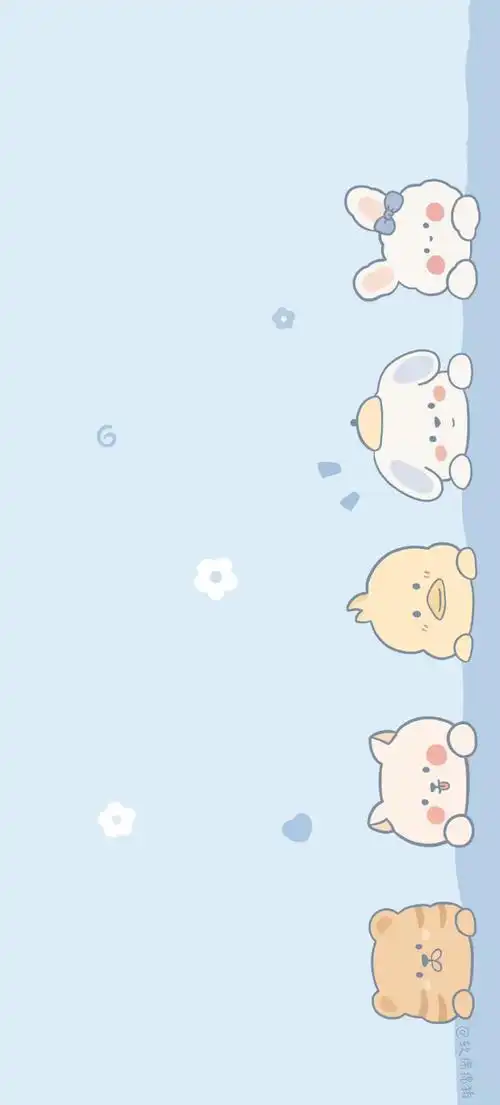 很可爱很个性的简约壁纸锁屏