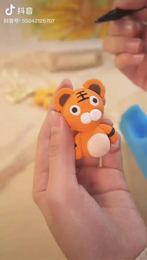 小老虎粘土教程粘土手工粘土教程dou小助手