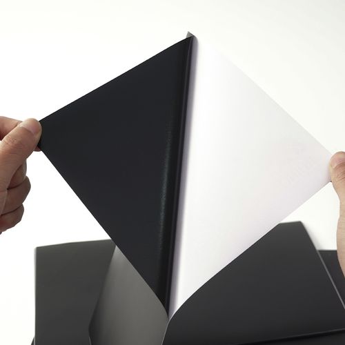 a4黑色不干胶a4哑黑pvc不干胶标签贴纸a3黑色pvc背胶贴标签哑面黑.