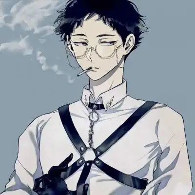 戴眼镜动漫男头 | 斯文败类_男生头像_我要个性网