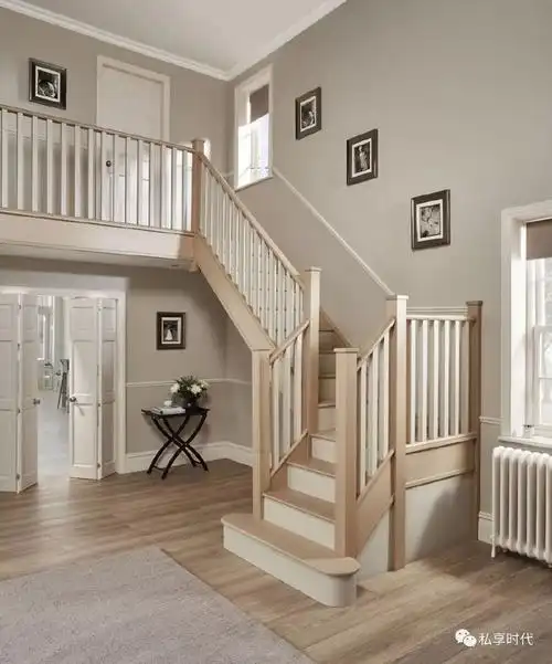实木楼梯这样设计,美观又实用!