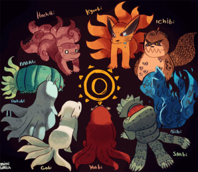 火影忍者人柱力 - 堆糖,美图壁纸兴趣社区