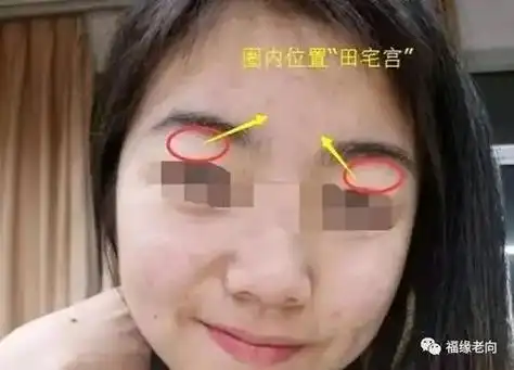 田宅宫,是面相十二宫之一.眉毛和眼睛之间的距离,就是田宅宫, - 抖音