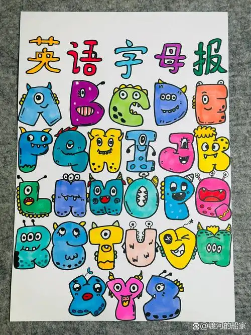 《英语字母报》小学三年级上-英语手抄报