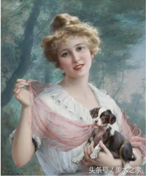 油画大师们画笔下的唯美女神