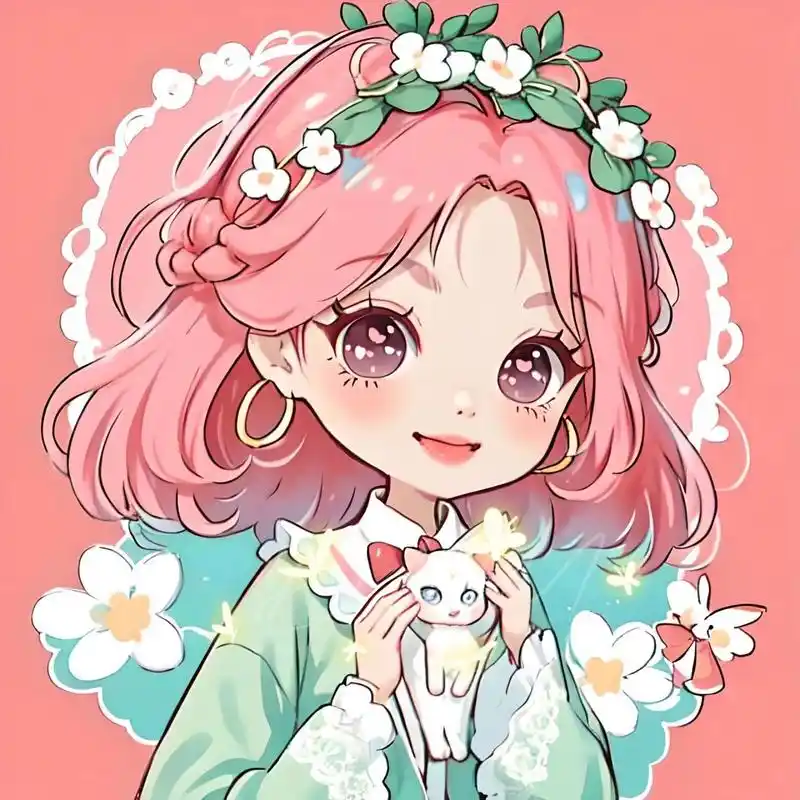 头像| 巨可爱粉色系7815卡通动漫女头