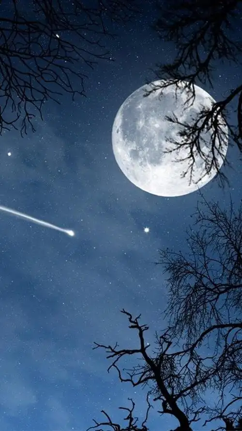 精选中秋月亮唯美风光