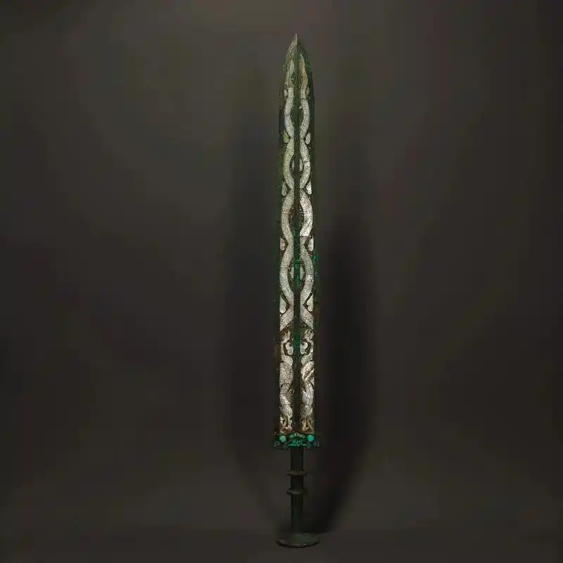 古兵器.青铜贝壳剑是古代贵族与战士佩带的 - 抖音