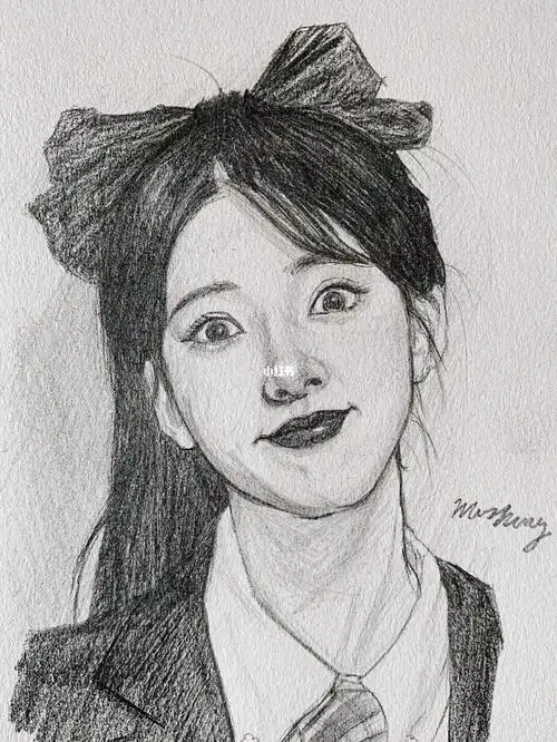 绘画  #素描  #铅笔画  #素描头像  #手绘  #画画  #明星  #赵露思