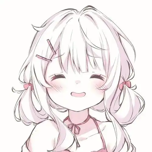 转载一份敲可爱卡通漫画粉色系女生头像分享