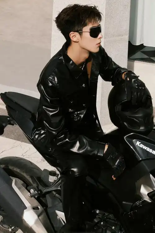 机车少年有谁不爱,帅气男明星 酷帅机车的组合,吸睛又养眼_高清图集