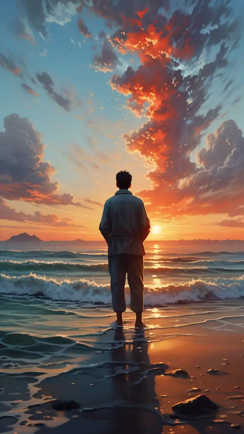 男生背影壁纸,每张都帅到窒息99