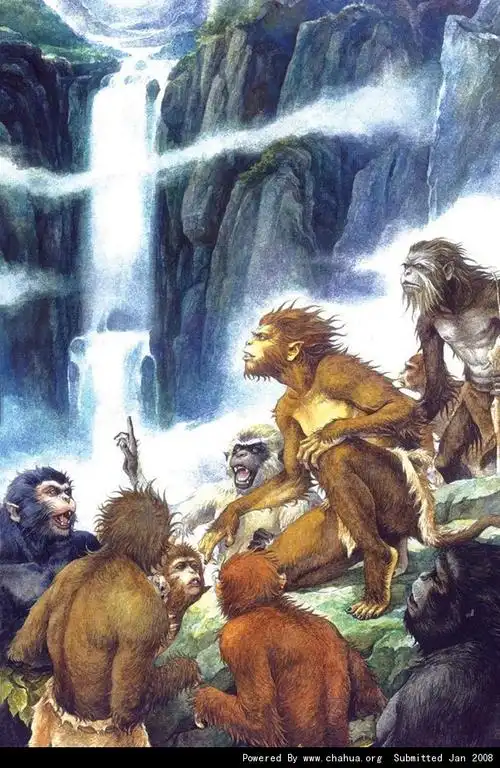 奇幻插画 西游记 刘冬子(孙悟空)作品