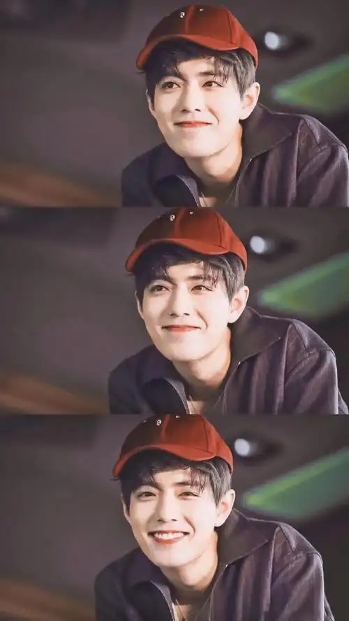 第六期「超特别的三格壁纸」肖战,因为有你,未来可期,人间值得