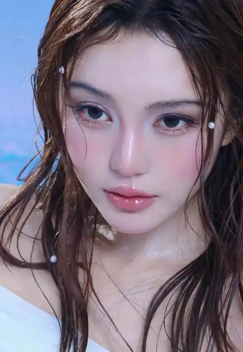 明星和网红真的有壁,周扬青挑战人鱼姬造型,满脸油光好辣眼睛!