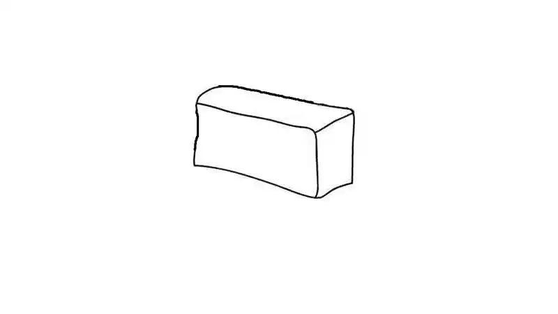 照明弹盒子简笔画