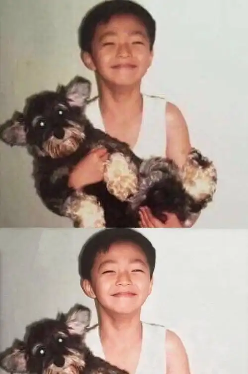 仔细看还是可以认出华晨宇的,嘴巴那里还是还是很有特点的那一种了.