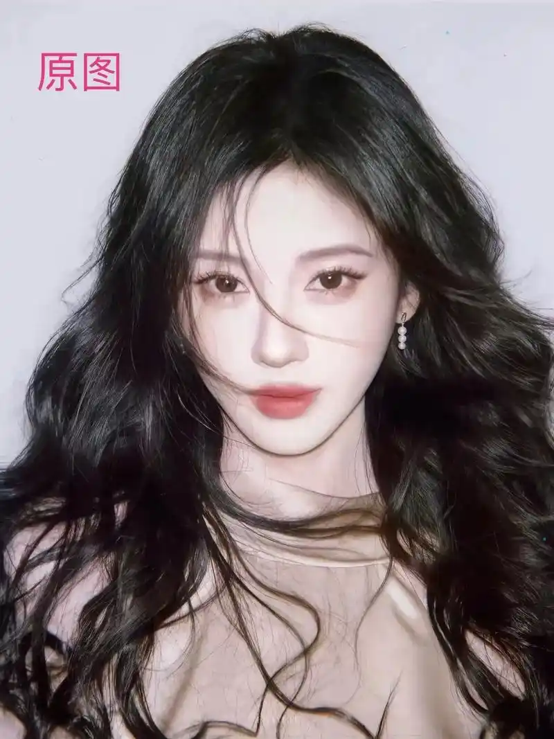 今天画了一个鞠婧祎!勿喷,谢谢.#手绘 #铅笔画