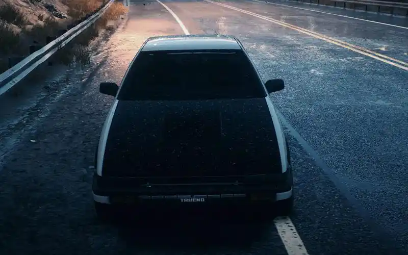 【极品飞车19】ae86惯性漂移,藤原拓海贴弯上山