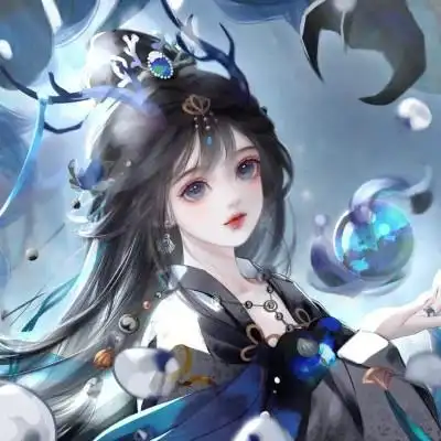 女生头像动漫古风梦幻闺蜜