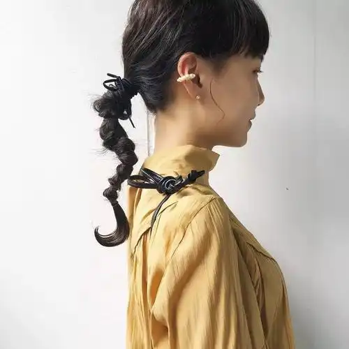 2019年将大火的日系马尾编发真是可爱俏皮又好看