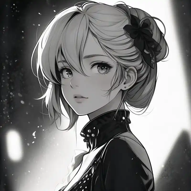 女生黑白头像来啦90高级又高冷91