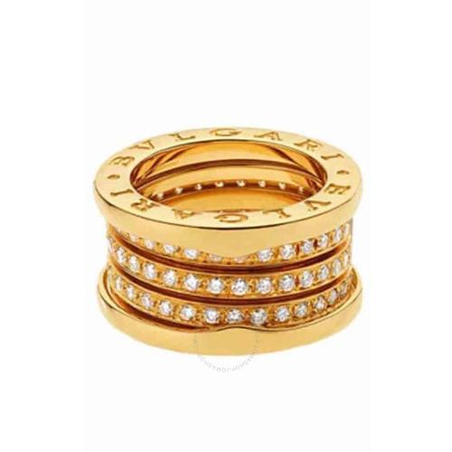 美国代购正品bvlgari宝格丽18kt女子镶钻戒指经典戒指