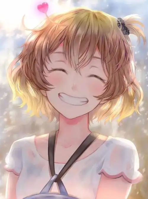 动漫壁纸耀眼的微笑专辑赏析