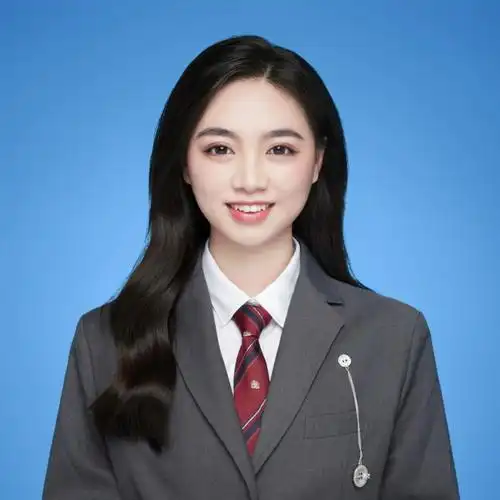 女生穿灰色的西装外套会有点宽,黑色的那件会好一点91#海马体证件照