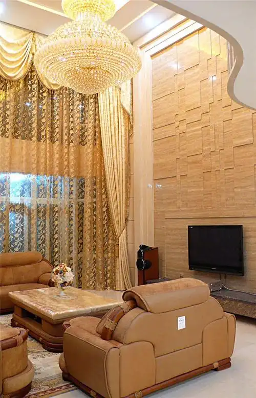 简欧风格别墅客厅组合柜装修图片效果图#773590749