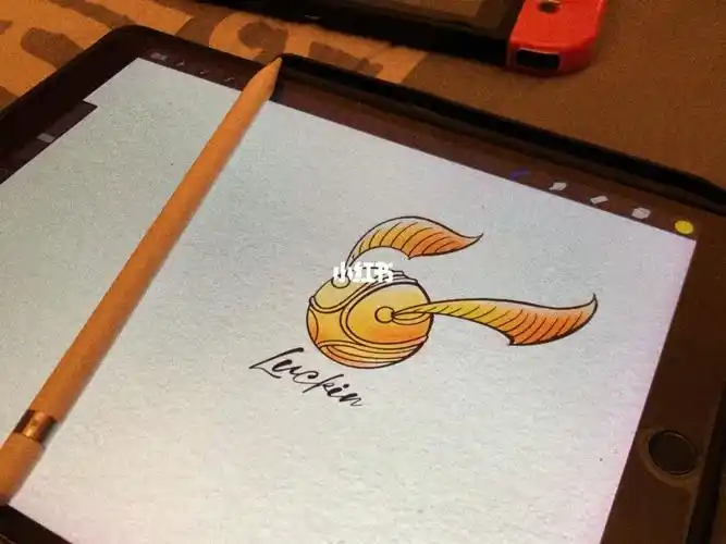 金色飞贼纹身手稿分享