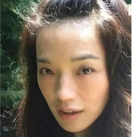 没有10级美颜后的女明星们,林志玲"眉清目秀"舒淇雀斑过于真实