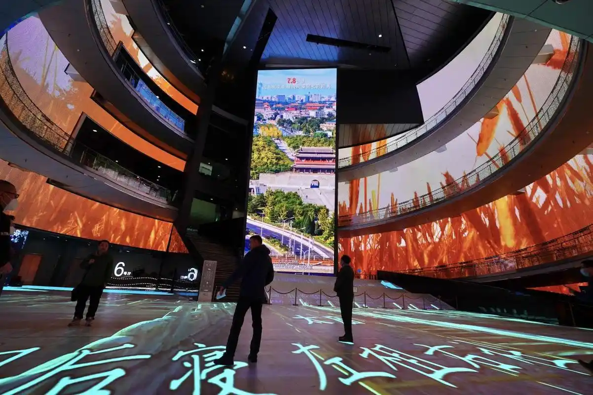 中国电影博物馆,超级巨幕重现北京冬奥开幕现场|冬奥会_新浪财经_新浪
